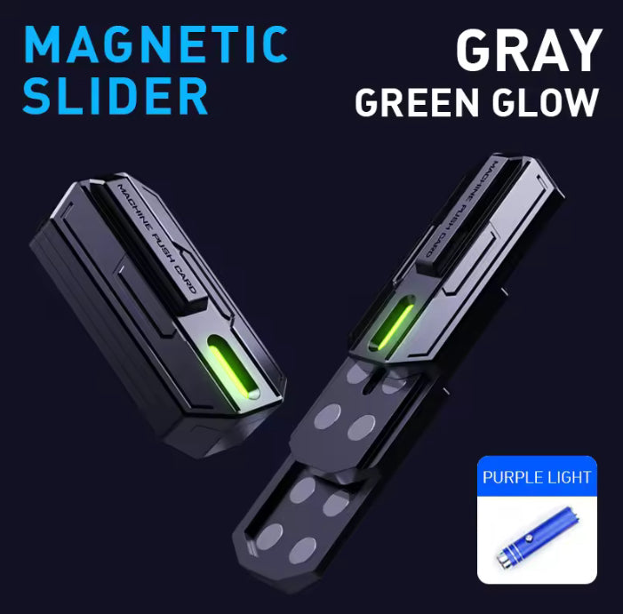 EDC Fingertip Luminous Magnetic Slider